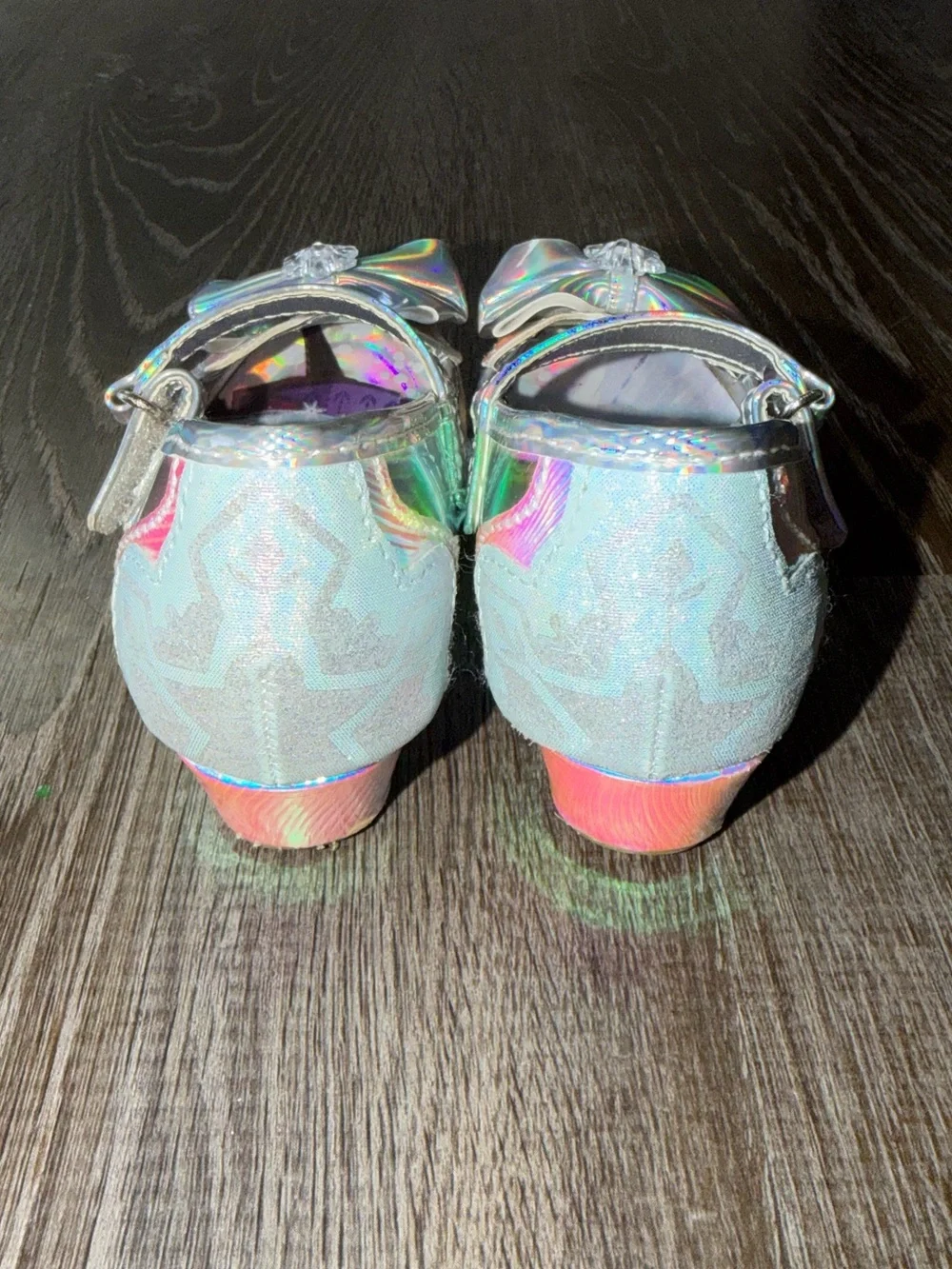 Disney Frozen Toddler Low Heel Dress up Shoes Size 7